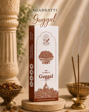 Guggal Agarbatti by Gaur Priya Naturals, 100 g box