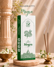 Mogra Agarbatti by Gaur Priya Naturals, 100 g box
