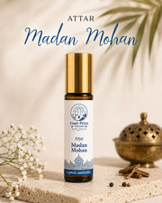 Madan Mohan Attar by Gaur Priya Naturals, 10 ml roll-on bottle