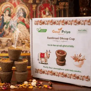 Gaur Priya Natural Sambrani Dhoop Cup